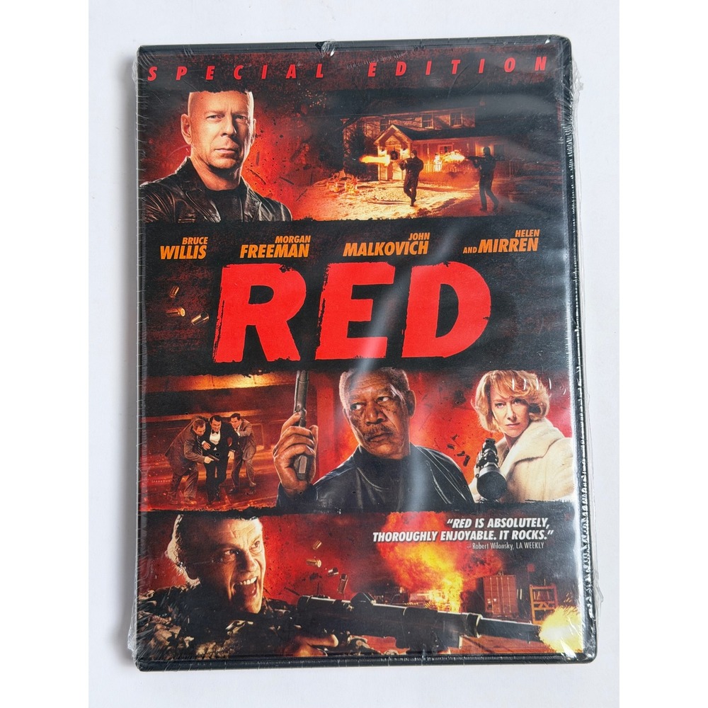 RED Special Edition DVD - NEW Factory Sealed - Bruce Willis & Morgan Freeman
